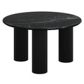 Jilsa Coffee Table (Black and Black)