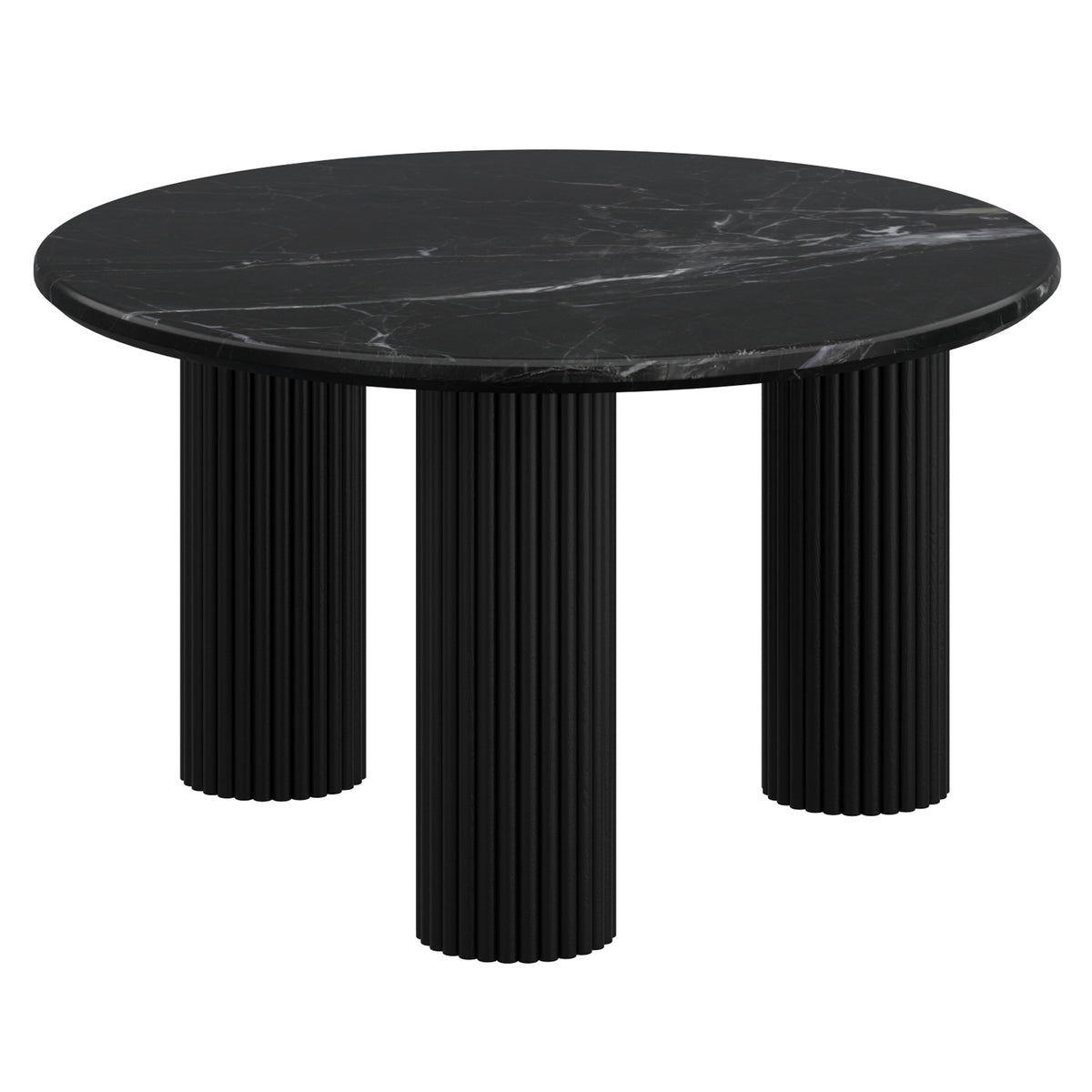 Jilsa Coffee Table (Black and Black)