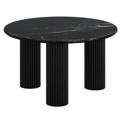 Jilsa Coffee Table (Black and Black)