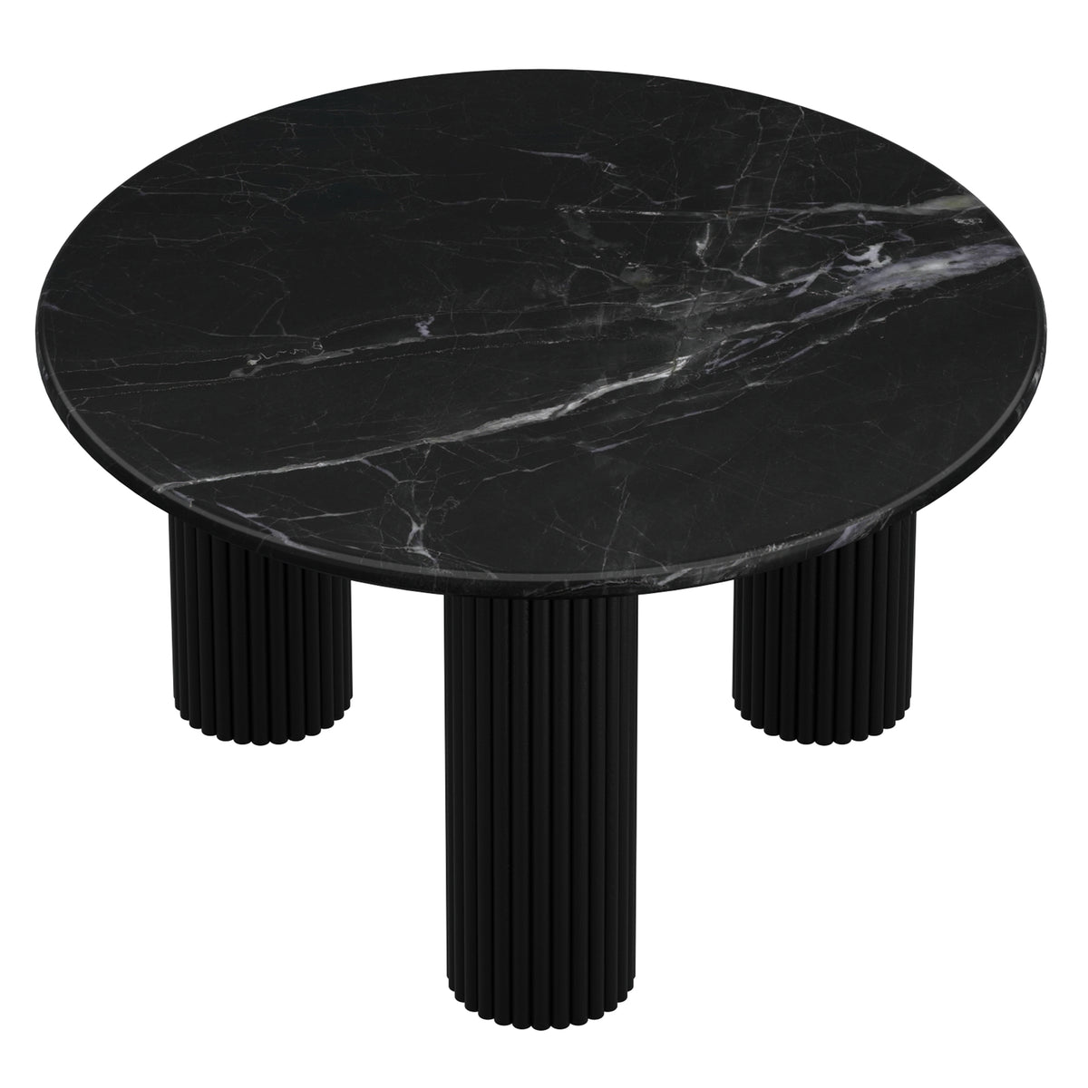 Jilsa Coffee Table (Black and Black)