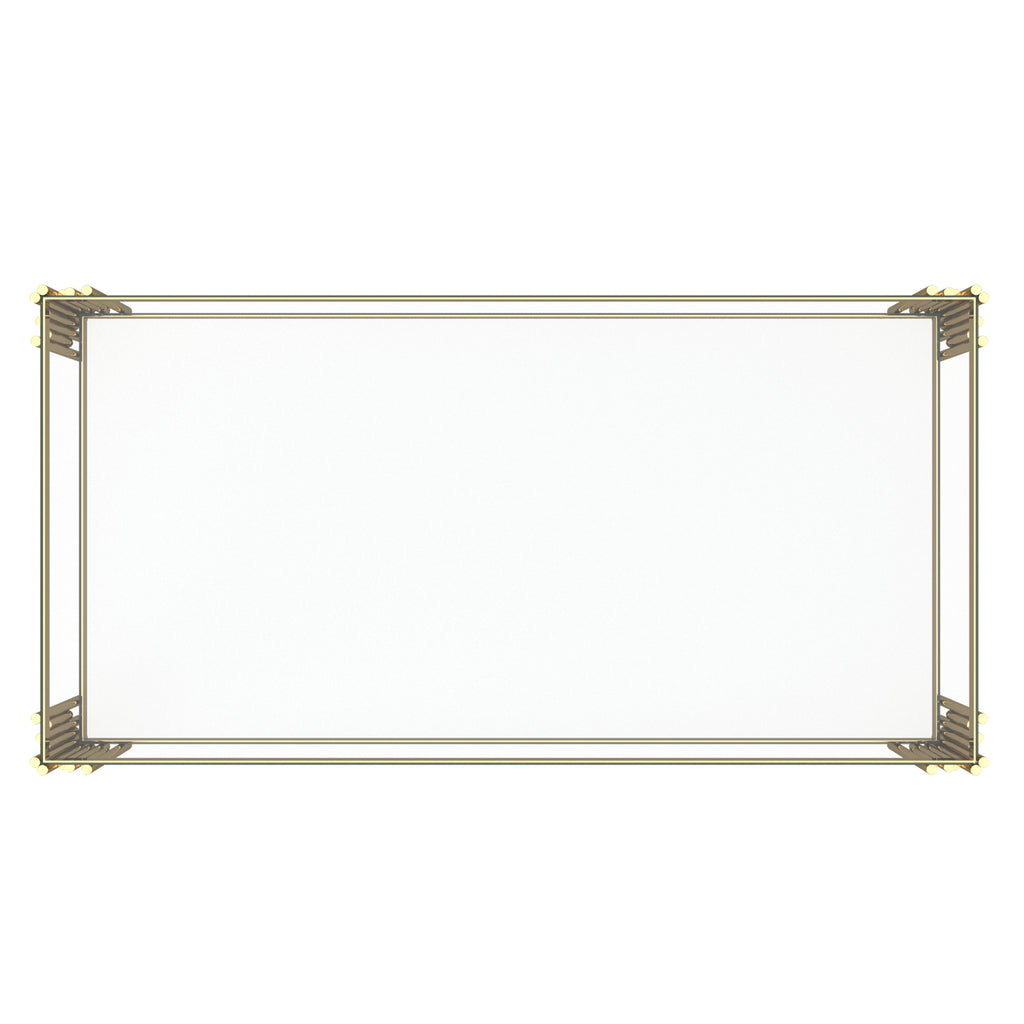 Estrel Rectangular Coffee Table (Gold)