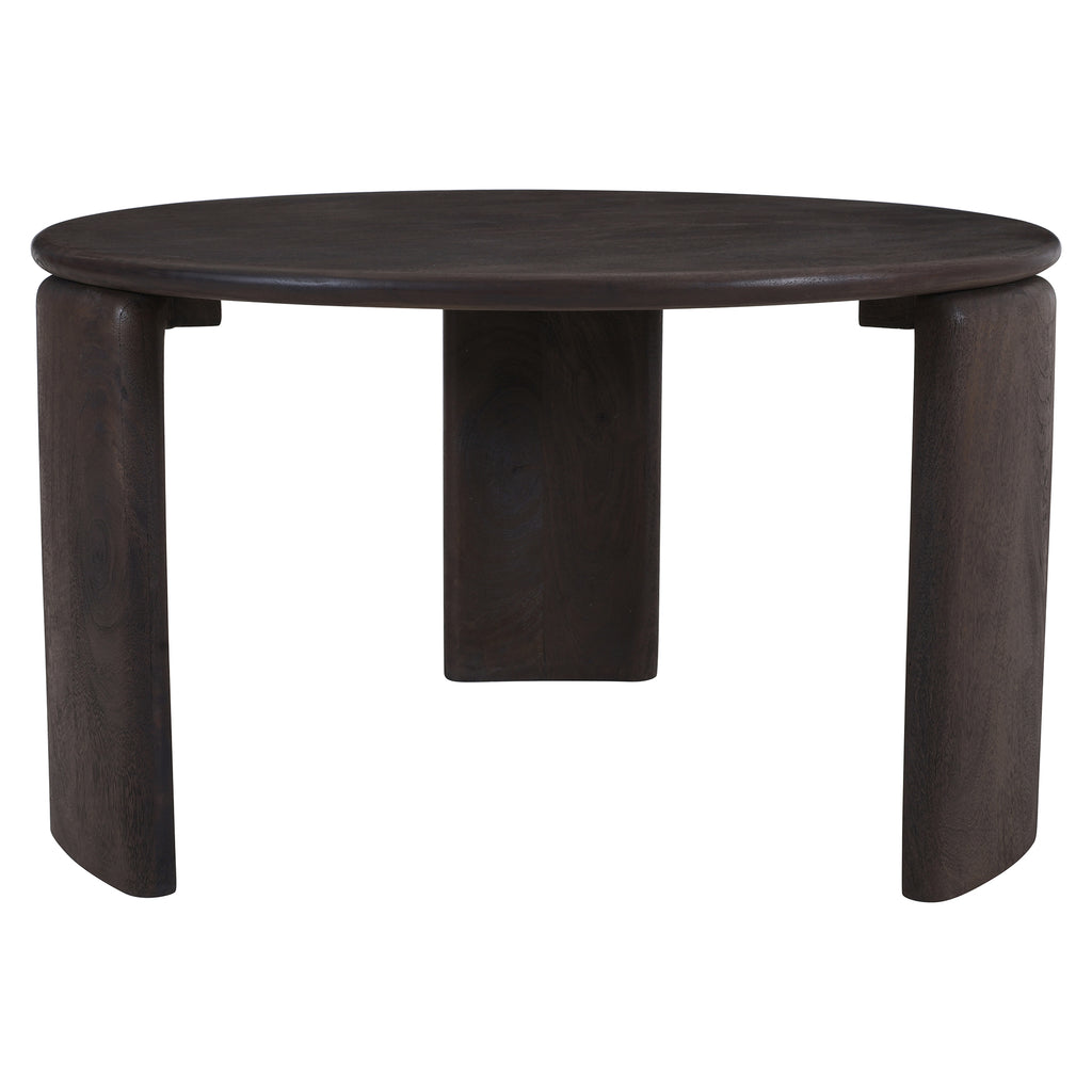 Cabot Round Coffee Table (Mocha)