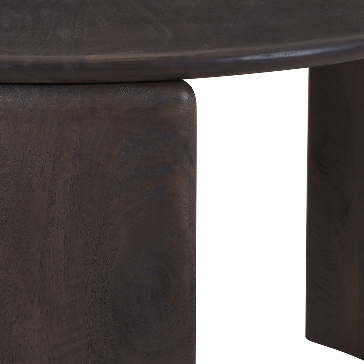 Cabot Round Coffee Table (Mocha)