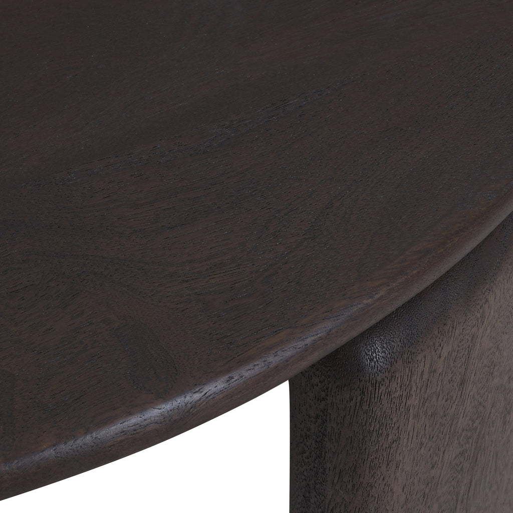 Cabot Round Coffee Table (Mocha)