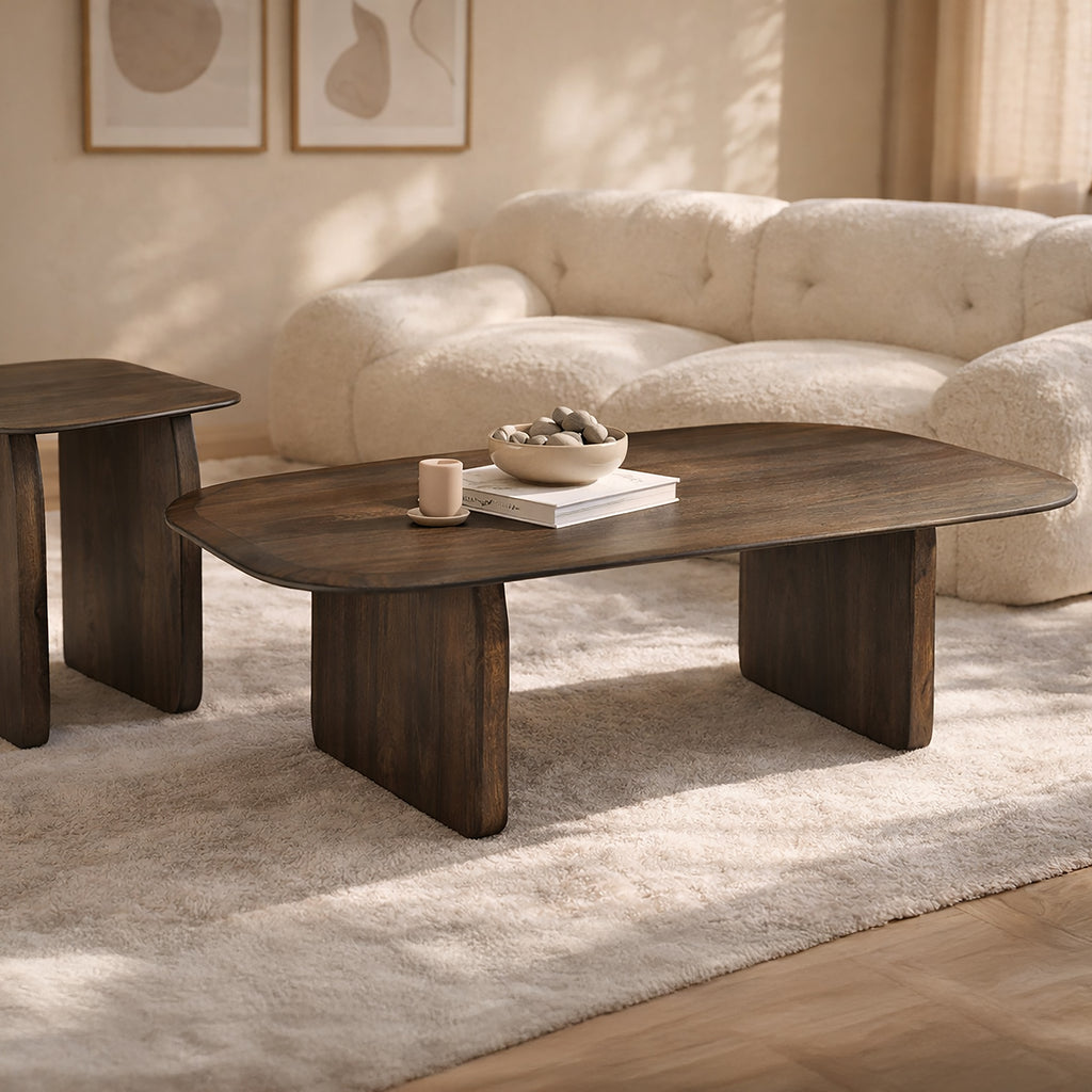 Bazul Organic Coffee Table (Mocha)