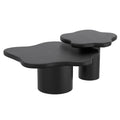 Mayal 2pc Coffee Table Set (Black)