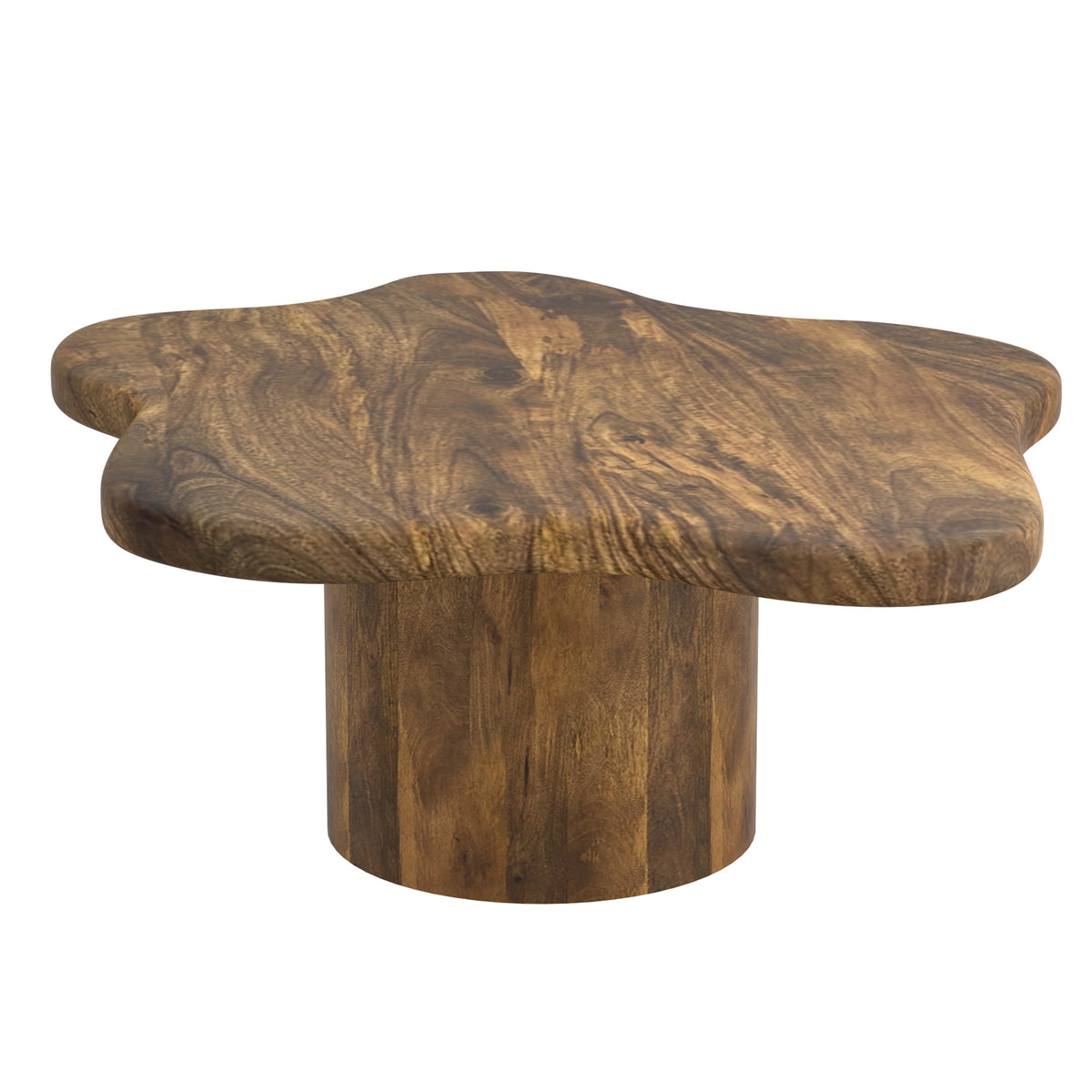 Mayal 2pc Coffee Table Set (Walnut)