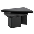 Draco 2pc Coffee Table Set (Black)