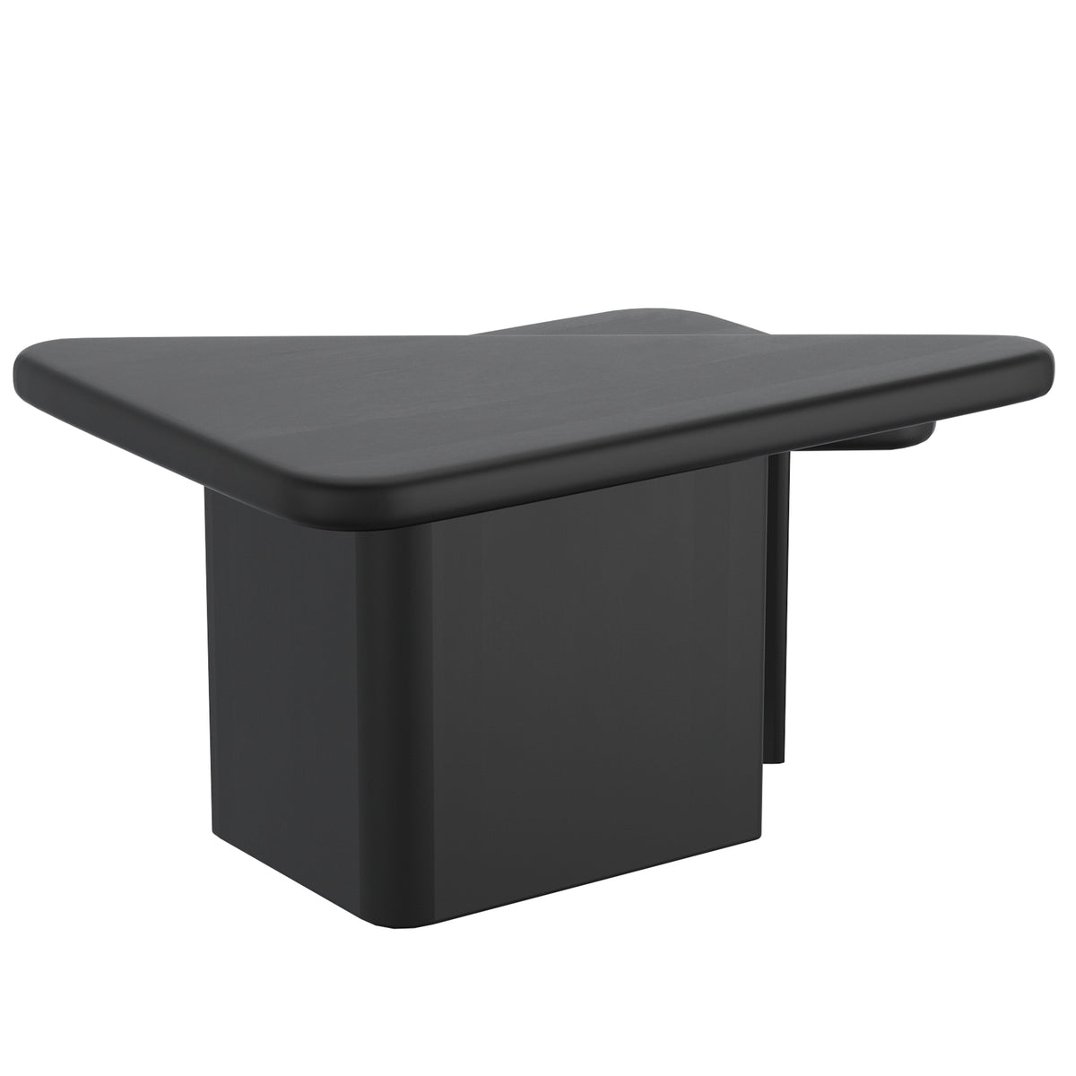 Draco 2pc Coffee Table Set (Black)