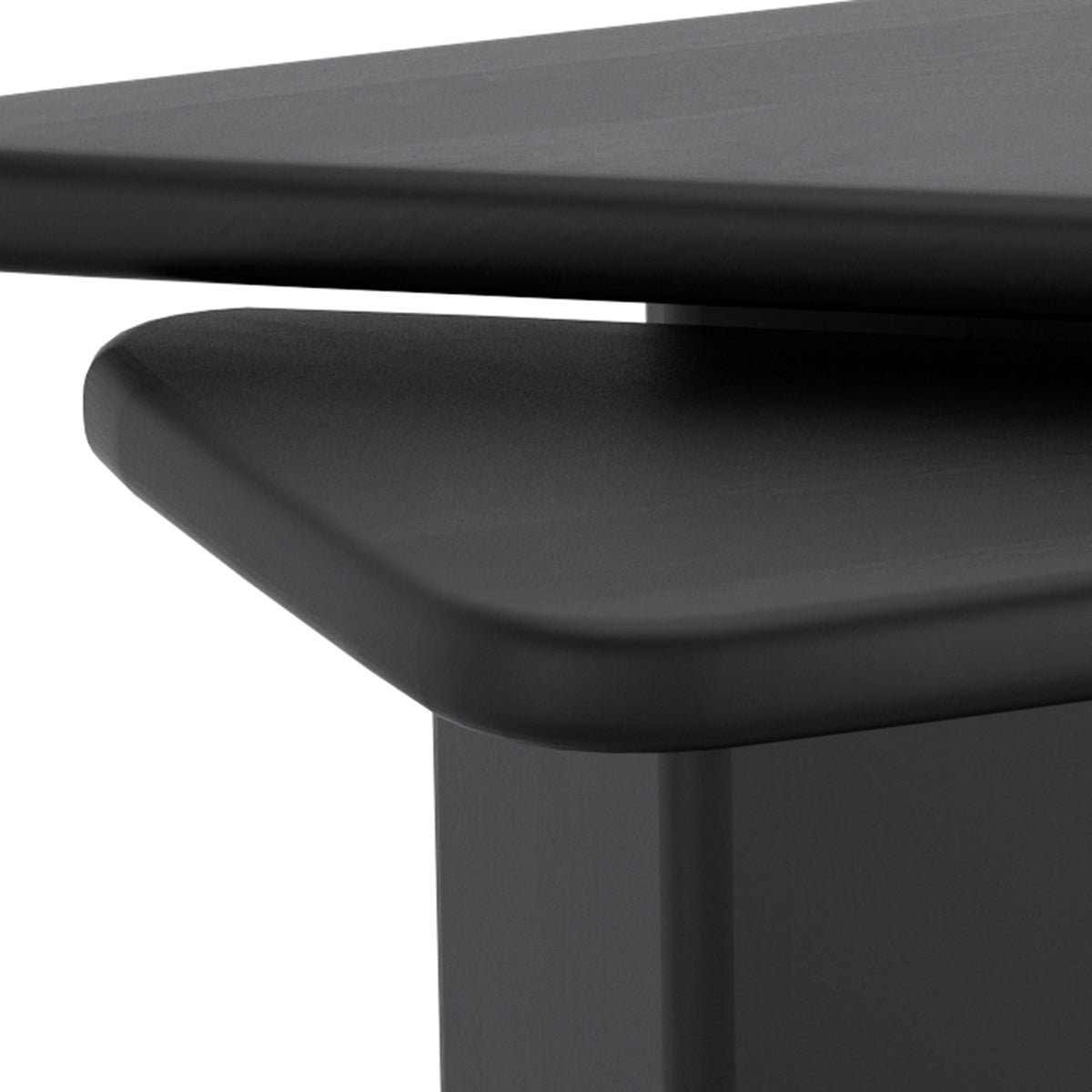 Draco 2pc Coffee Table Set (Black)