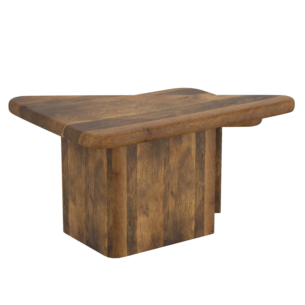 Draco 2pc Coffee Table Set (Walnut)