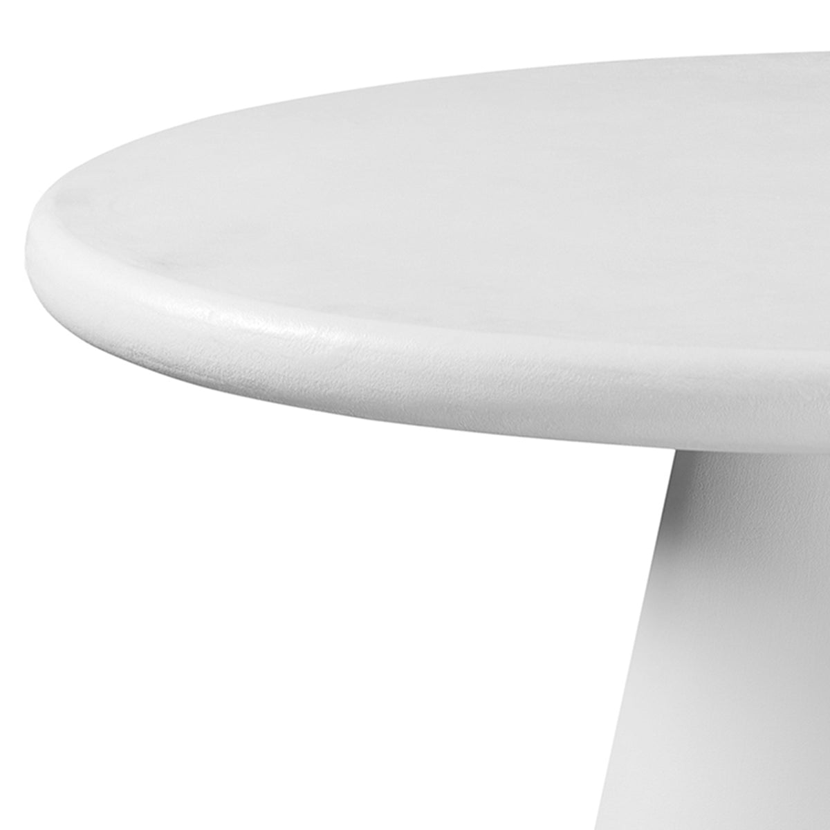 Galio 2pc Round Coffee Table Set (White)