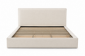 King Storage Bed (Beige)