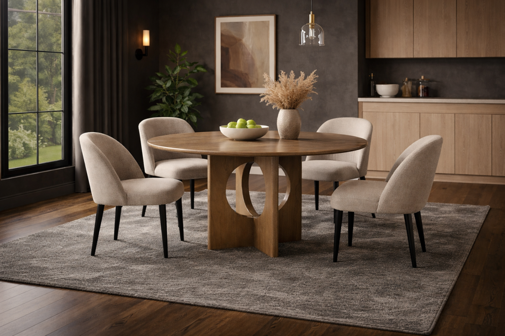 Dining Table (Natural Oak) - 854885