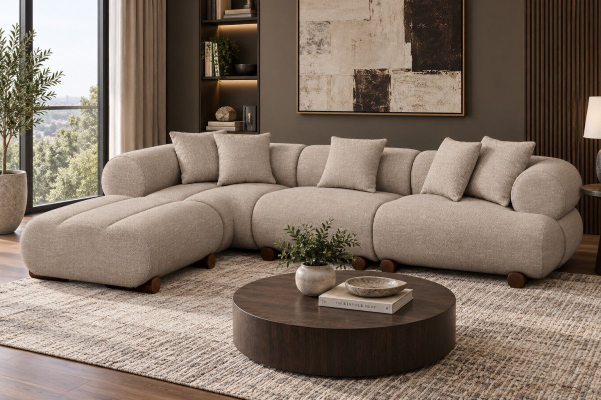 LHF Sectional (Taupe)