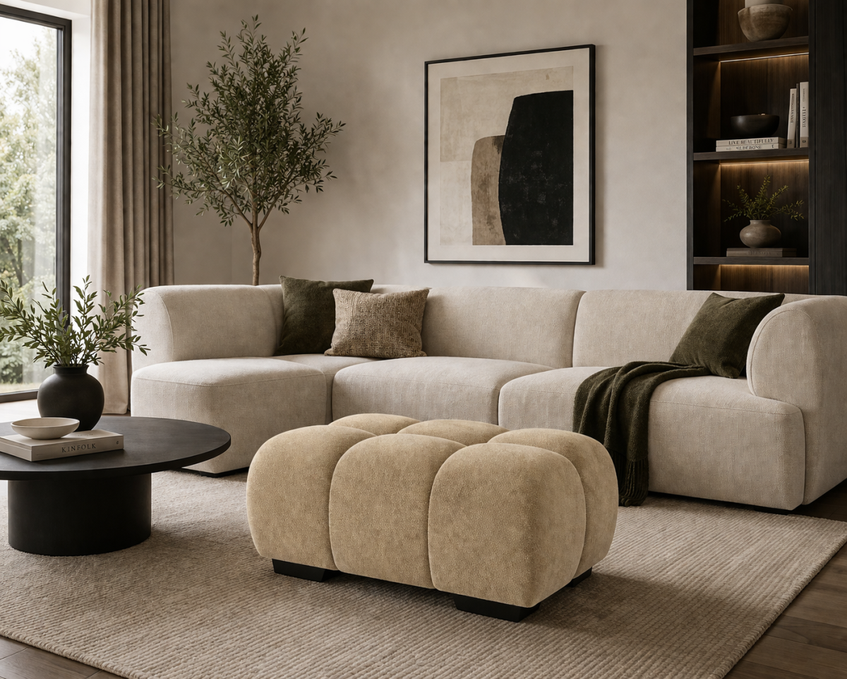Ottoman (Taupe)