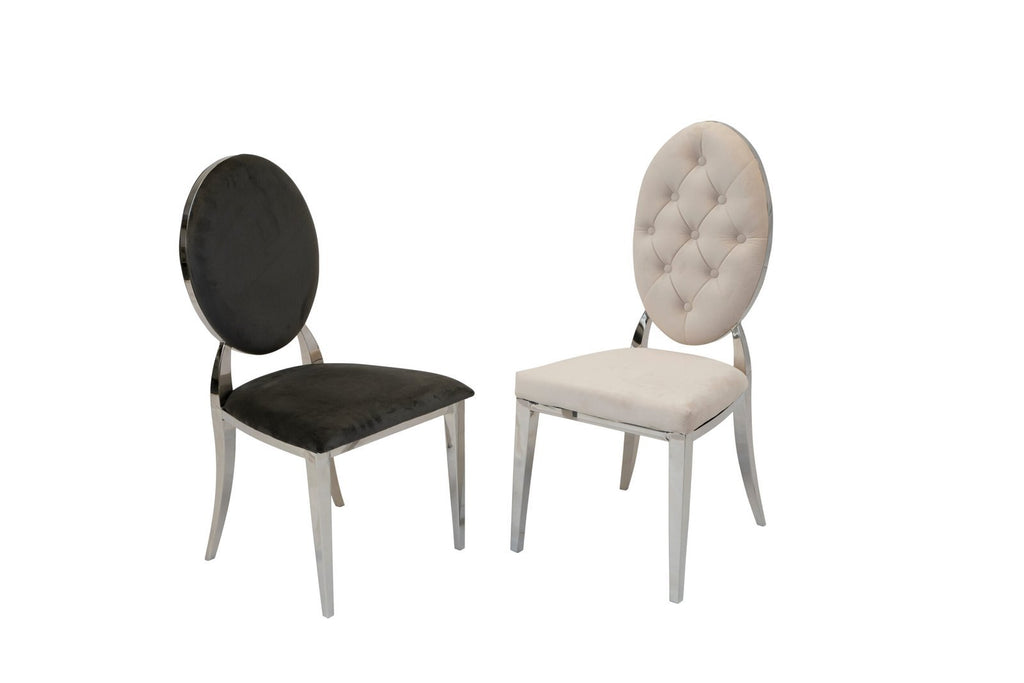 Juliet Dining Chair – Silver