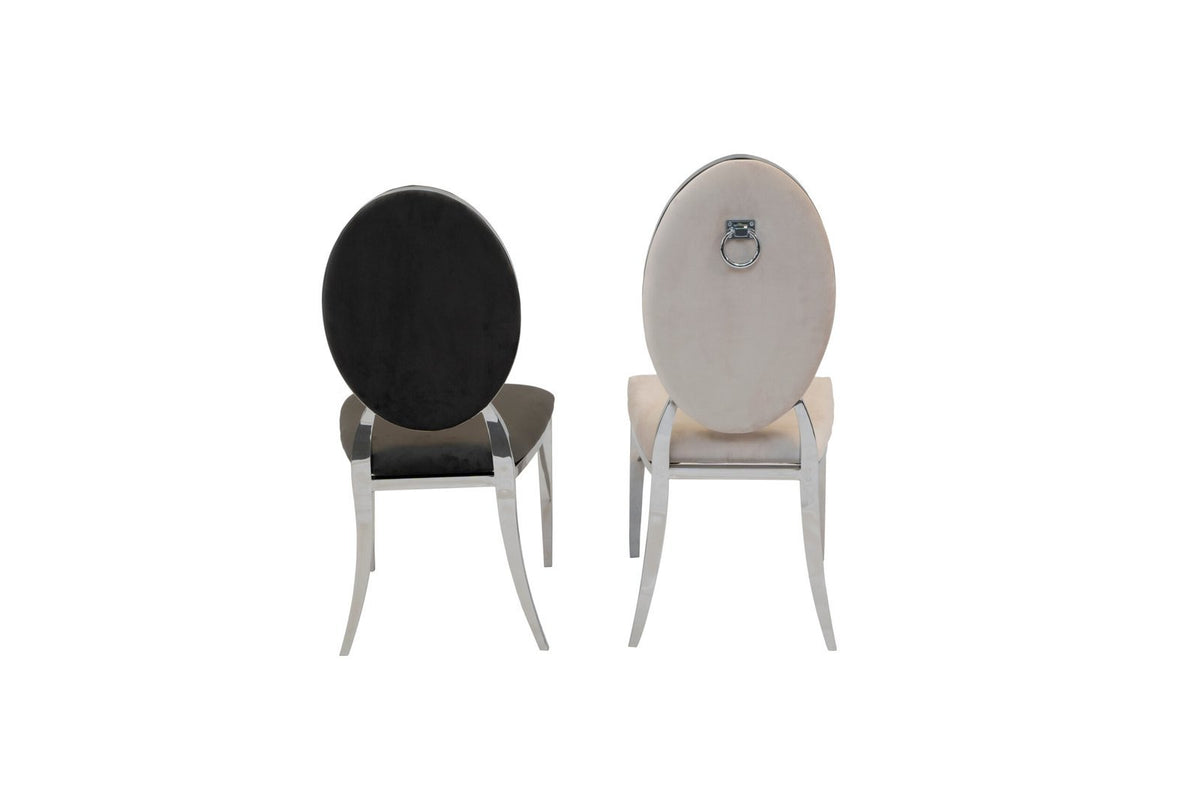 Zara Dining Chair – Silver