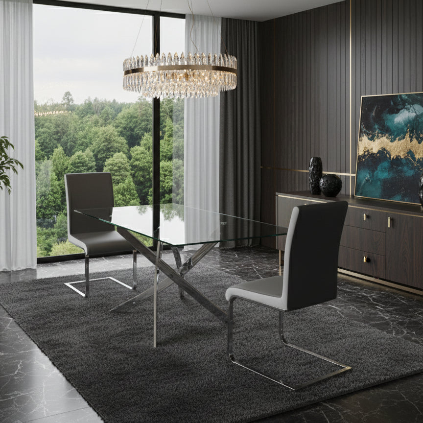 Genesis & Anne Contemporary Dining Set