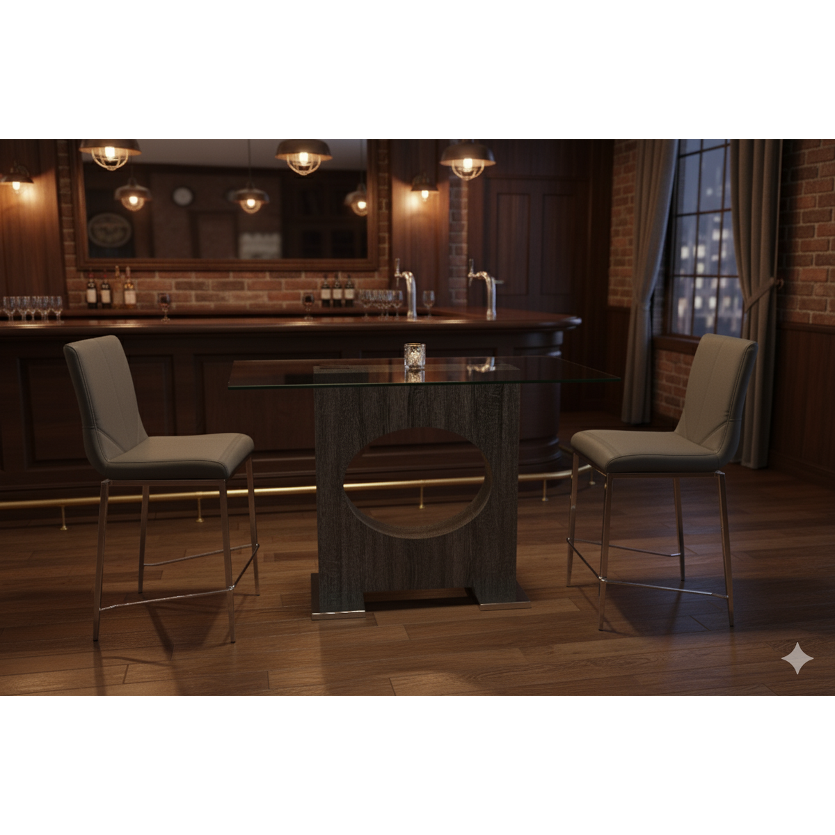 Comet & Britt Contemporary Pub Set