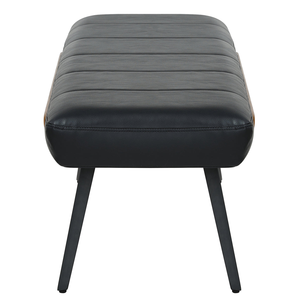 Umber Bench (Black and Walnut)