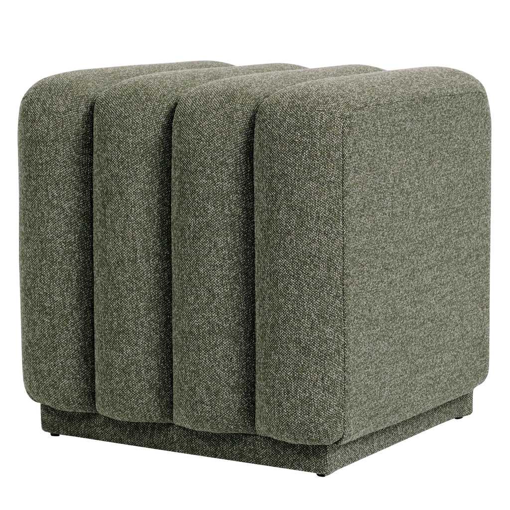 Pollo Square Ottoman (Moss)