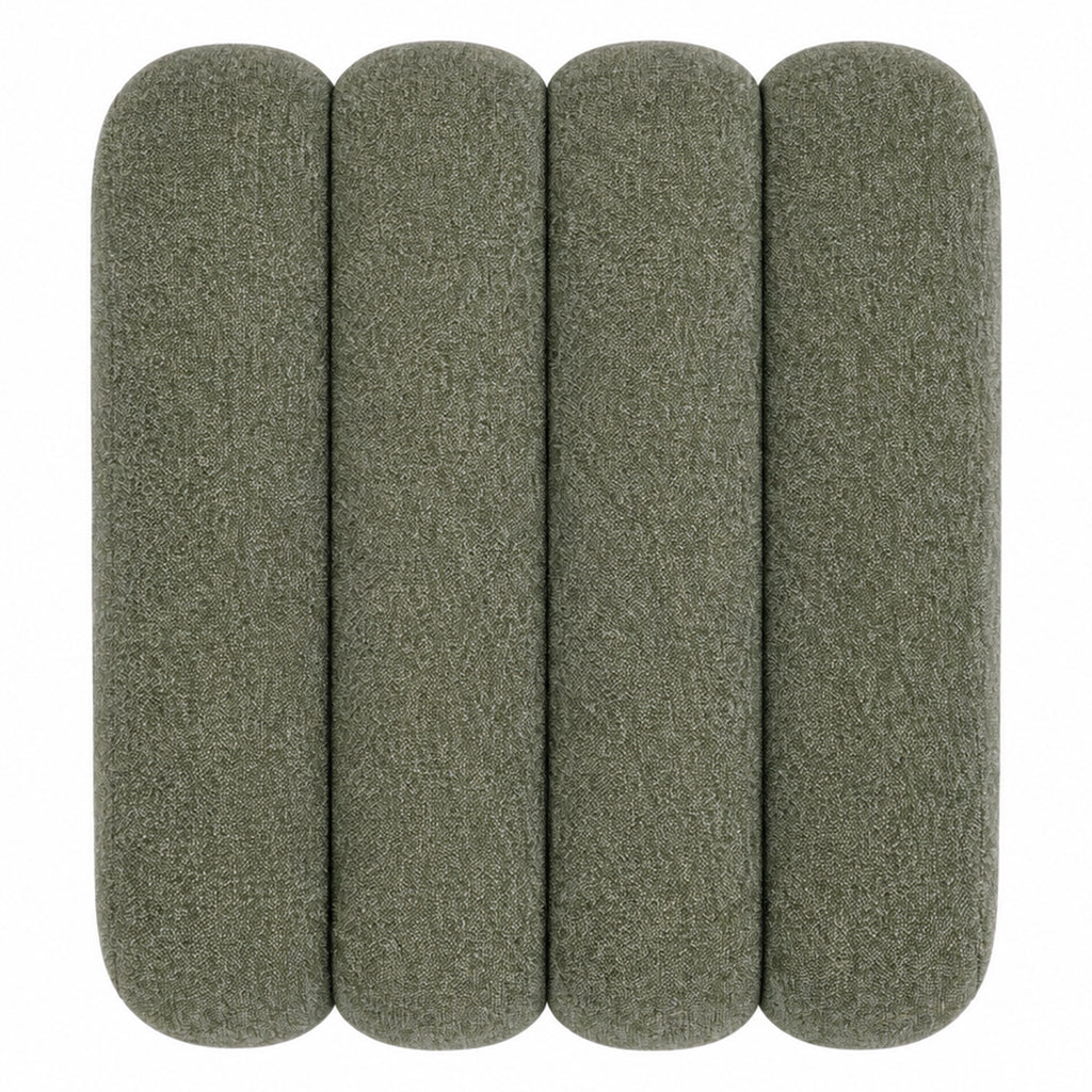 Pollo Square Ottoman (Moss)