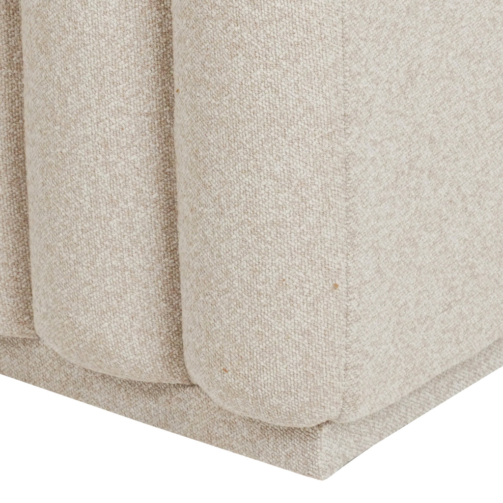 Pollo Square Ottoman (Oat)