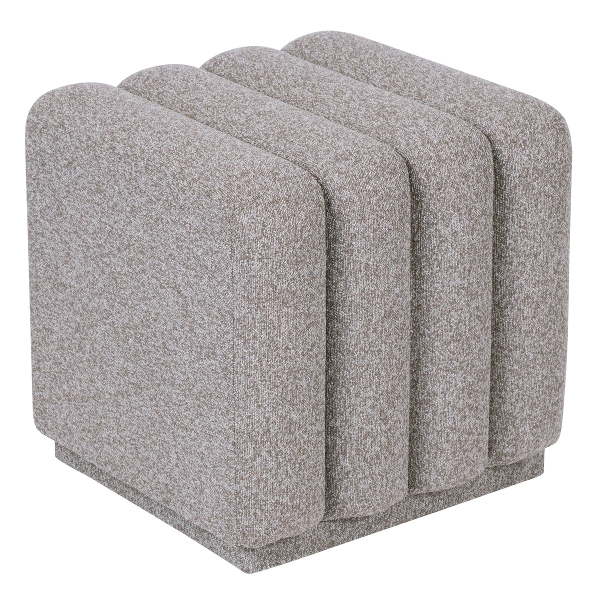 Pollo Square Ottoman (Stone)