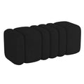 Rigel Large Ottoman Bench (Black)