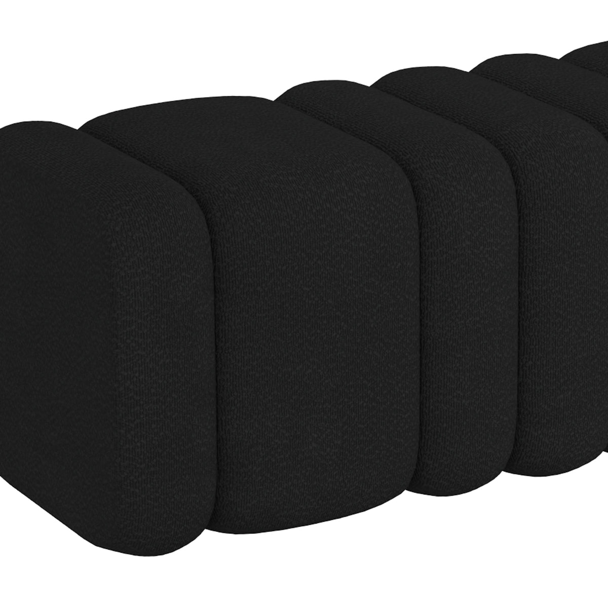 Rigel Large Ottoman Bench (Black)