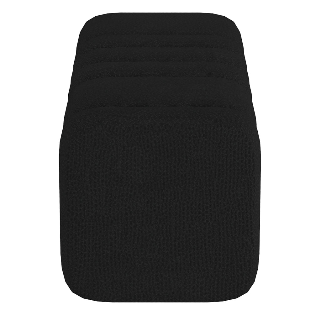 Rigel Large Ottoman Bench (Black)