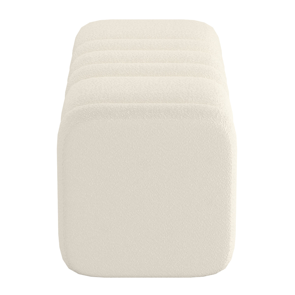 Rigel Large Ottoman Bench (Ivory)