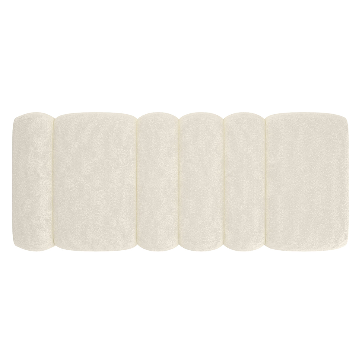 Rigel Large Ottoman Bench (Ivory)