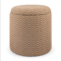 Fenna Round Ottoman (Camel)