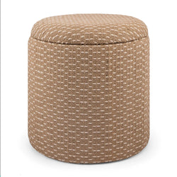 Fenna Round Ottoman (Camel)