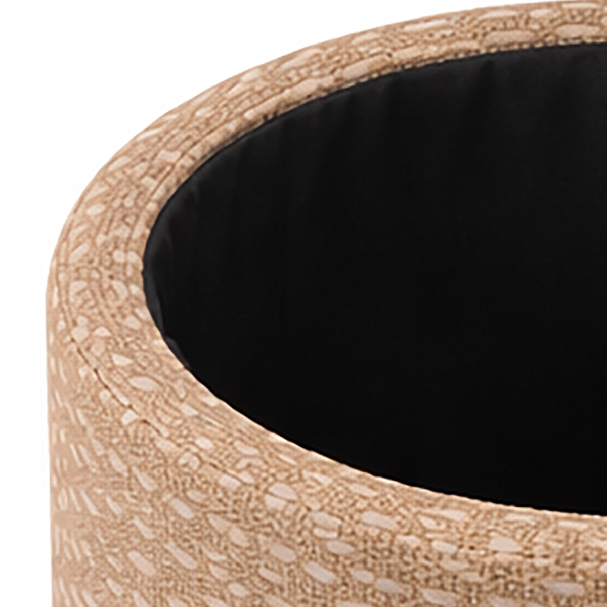 Fenna Round Ottoman (Camel)