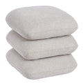 Rylee Square Ottoman (Beige)