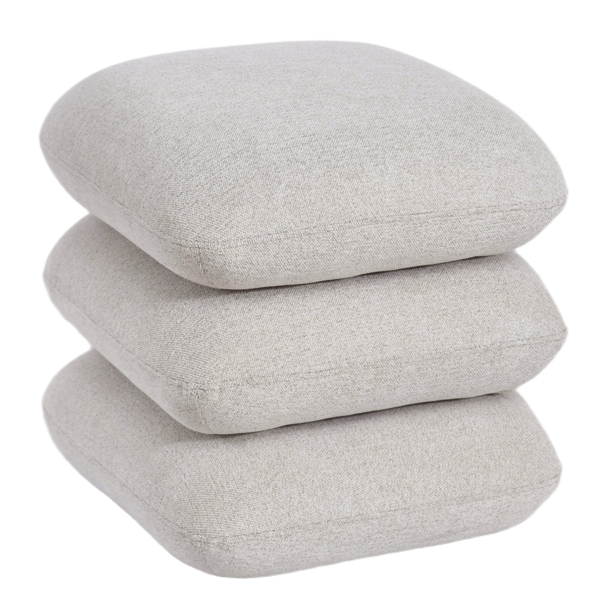 Rylee Square Ottoman (Beige)