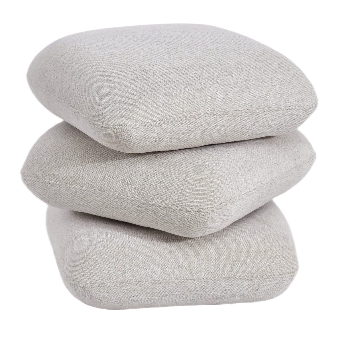 Rylee Square Ottoman (Beige)