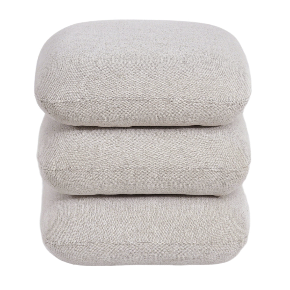 Rylee Square Ottoman (Beige)