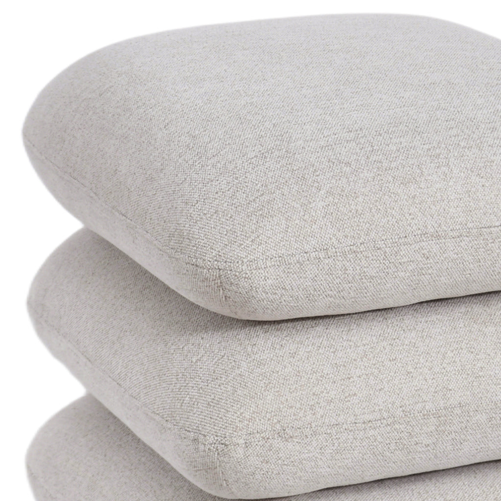 Rylee Square Ottoman (Beige)