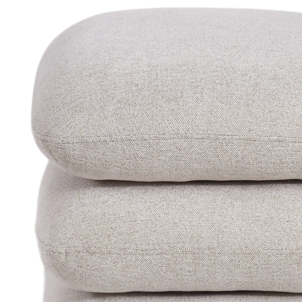 Rylee Square Ottoman (Beige)