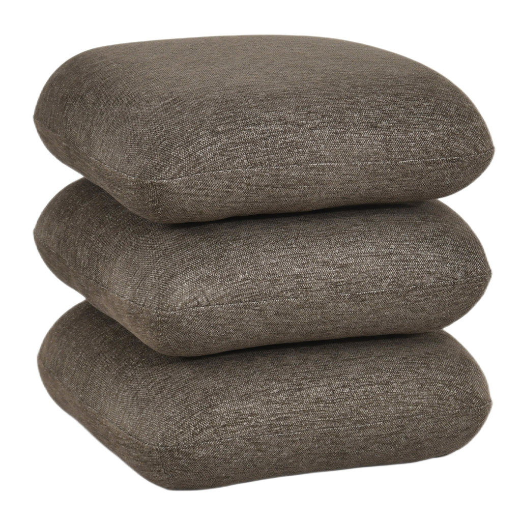 Rylee Square Ottoman (Brown)