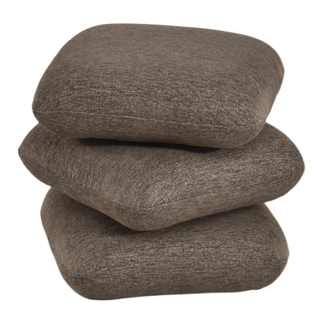 Rylee Square Ottoman (Brown)