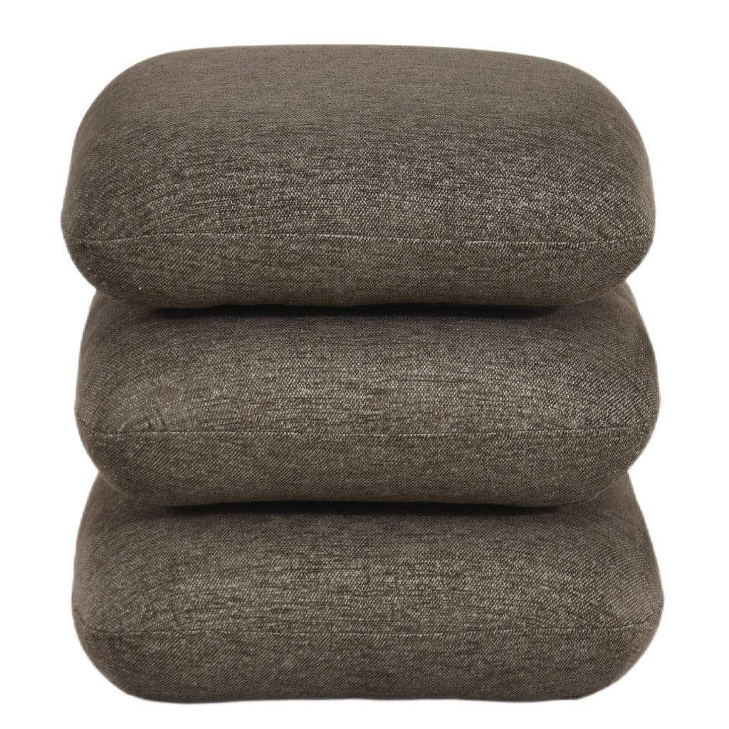 Rylee Square Ottoman (Brown)