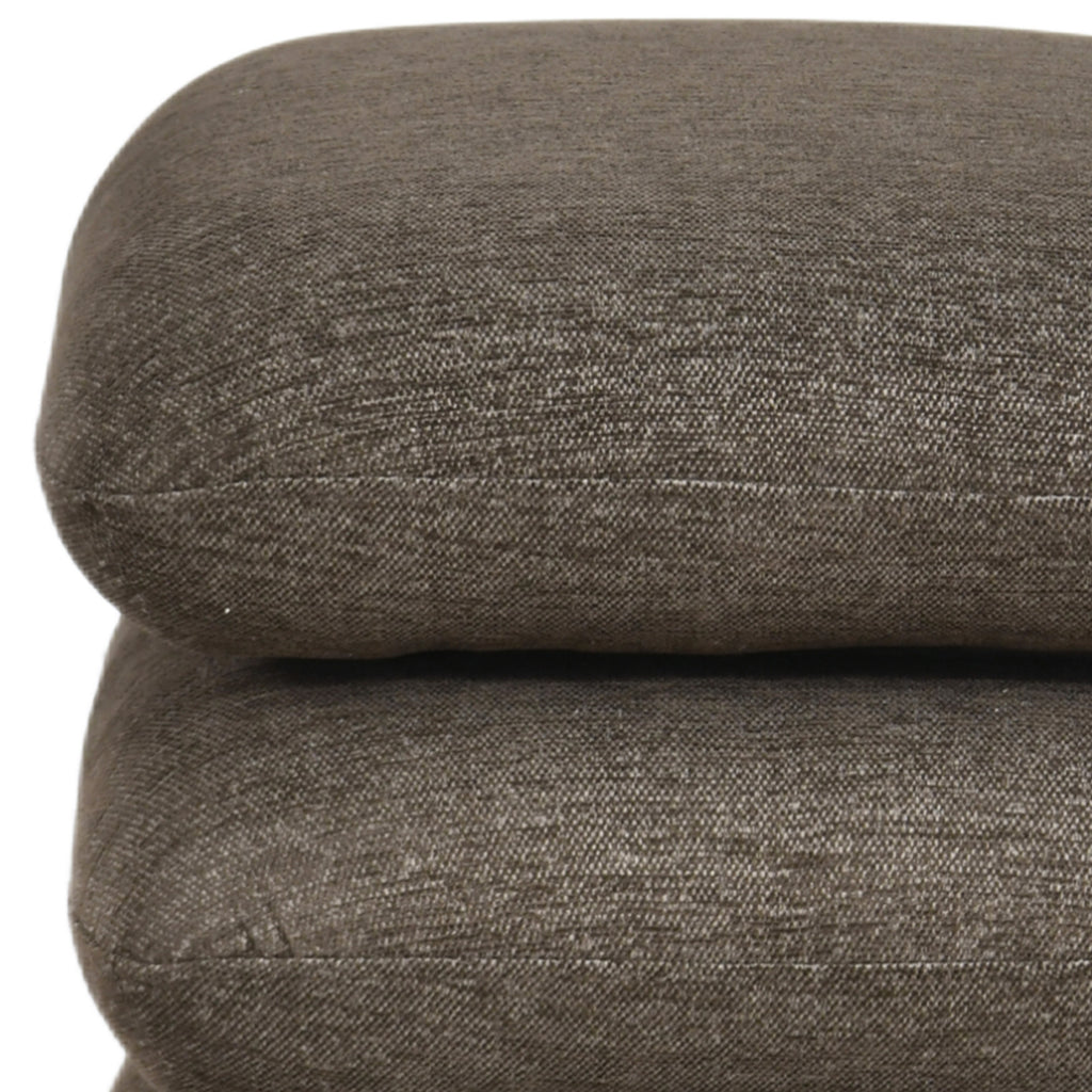 Rylee Square Ottoman (Brown)