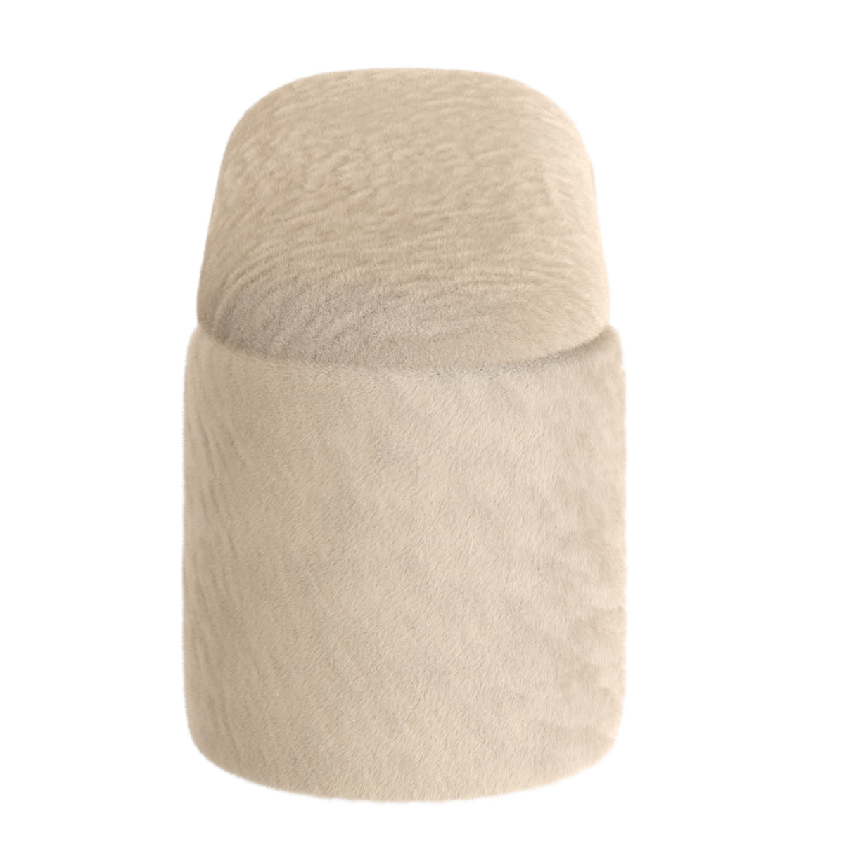 Selene Storage Ottoman (Dark Beige)