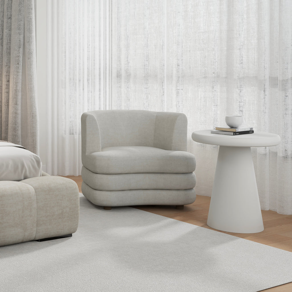 Dorian Accent Chair (Beige)
