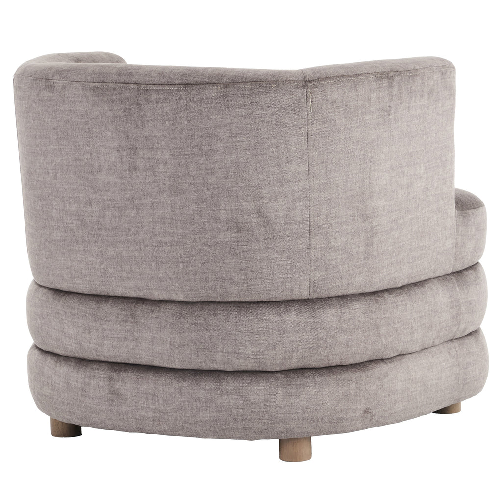 Dorian Accent Chair (Dark Taupe)